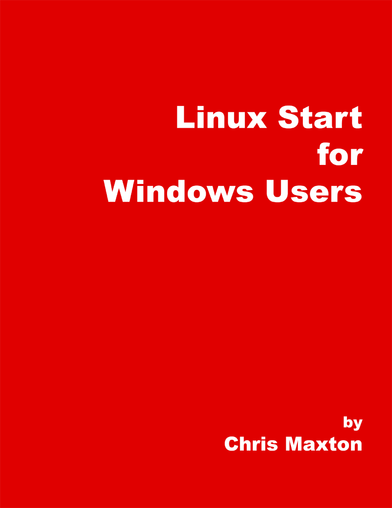 Linux Start for Windows Users